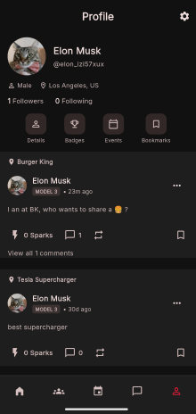 FrunkFriends App Screenshot