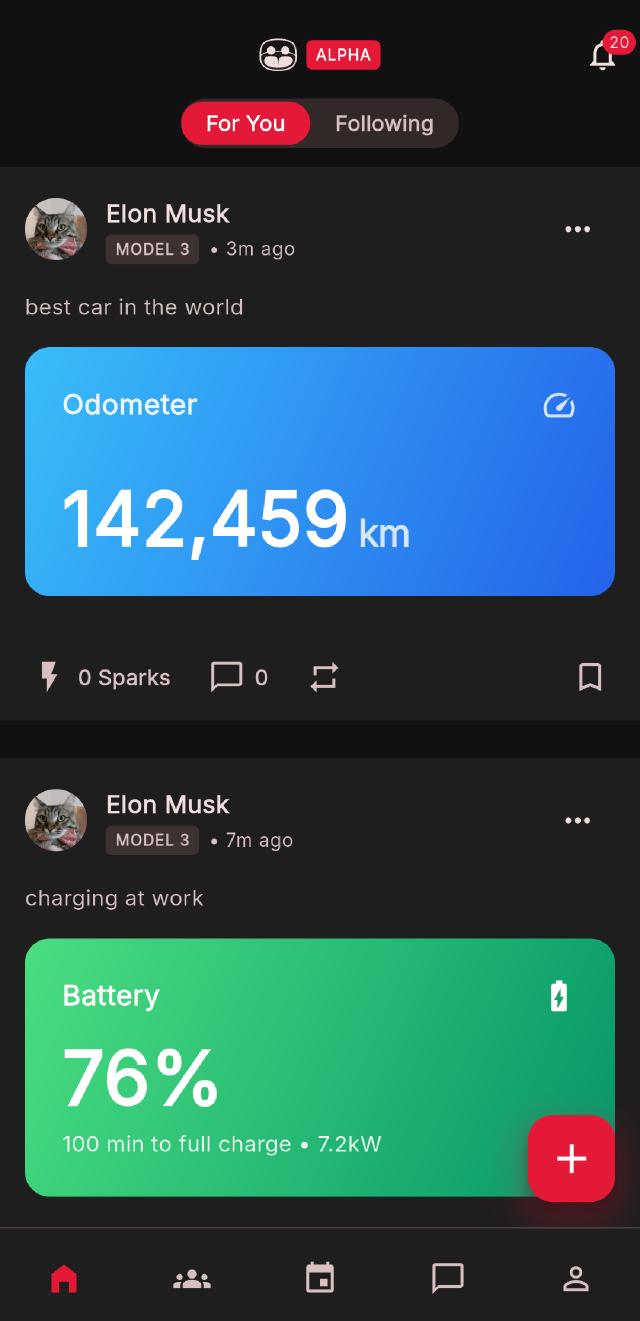 Vehicle Status Feature